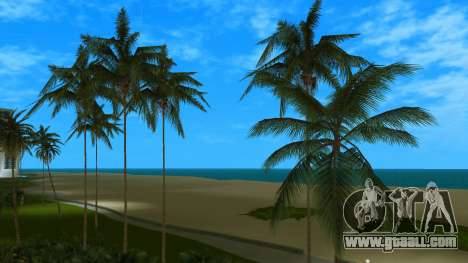 80s HD Vegetation Palm Trees for GTA Vice City