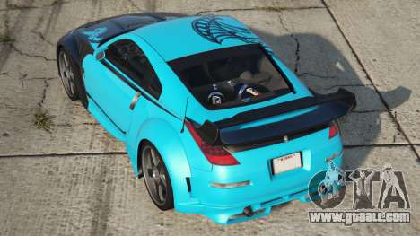 Nissan 370Z Veilside Turquoise Blue