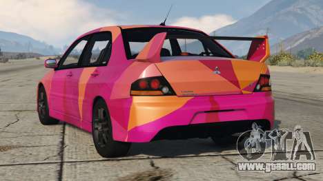 Mitsubishi Lancer Evolution IX Persian Rose