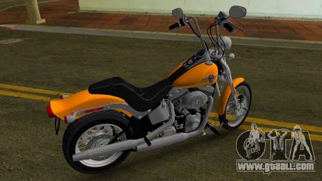 Harley-Davidson FXST Softail for GTA Vice City