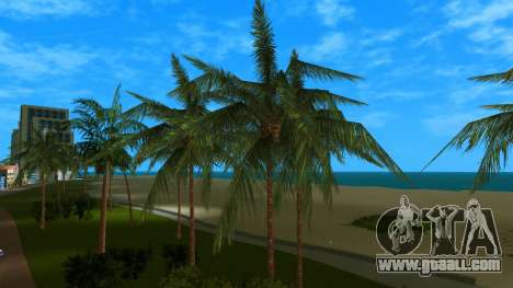 VCS Palm Trees (with HD Leaves) for GTA Vice City