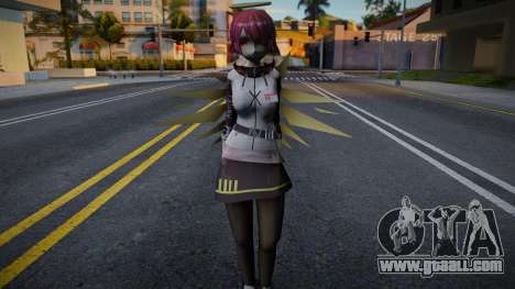 [Arknights] Exusiai Skin for GTA San Andreas