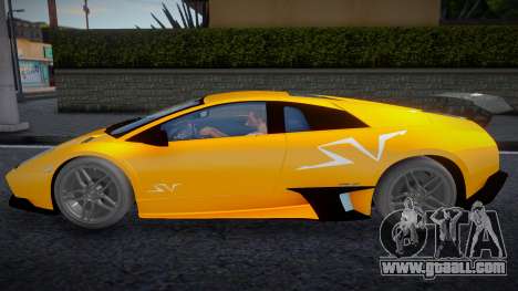Lamborghini Murcielago SV Sapphire for GTA San Andreas