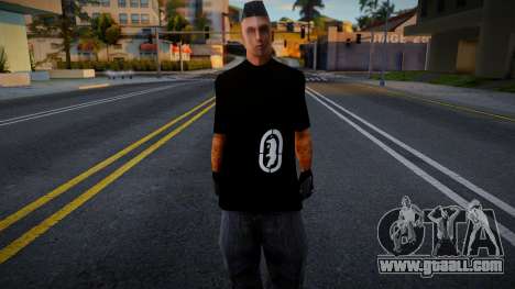Ballas2 Black Tshirt for GTA San Andreas