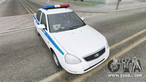 Lada Priora Police (2170) 2013 for GTA San Andreas