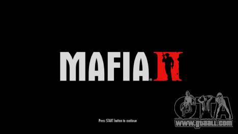 Main Menu And Loadscreens From Mafia II for GTA San Andreas