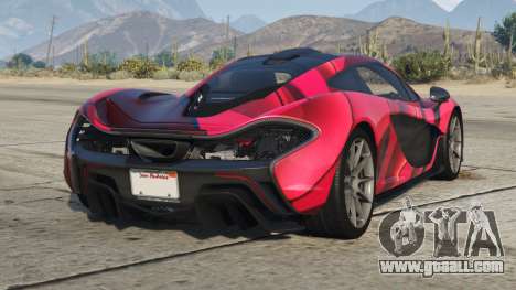 McLaren P1 Radical Red