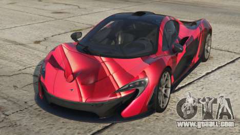 McLaren P1 Radical Red