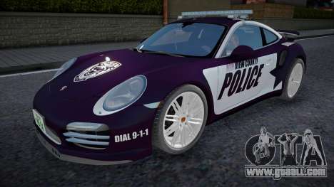2014 Porsche 911 Turbo Police for GTA San Andreas