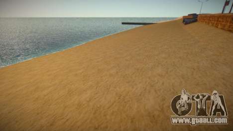 Beach Retexture - Playa Del Seville for GTA San Andreas