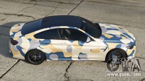 BMW M4 Coupe Munsell Blue