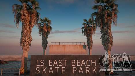 Los Santos East Beach Skate Park for GTA San Andreas
