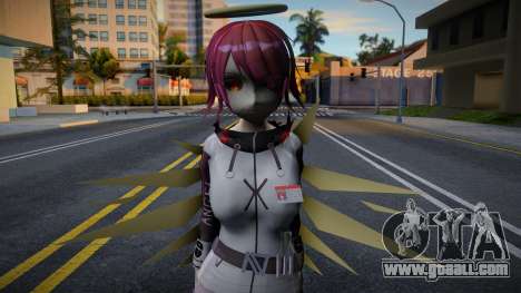 [Arknights] Exusiai Skin for GTA San Andreas