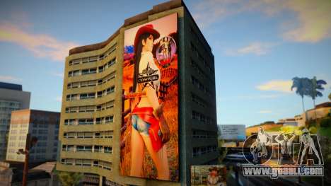 DOA5 Mural Girl 1 for GTA San Andreas