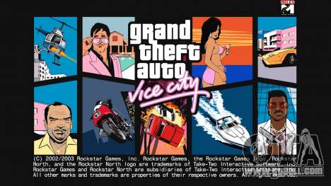Vice City Loading Screen for GTA San Andreas