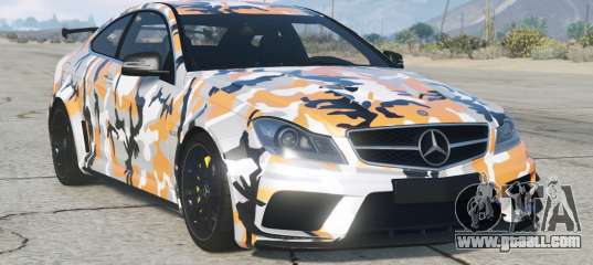 Mercedes-Benz C 63 AMG Black Series Coupe S6 for GTA 5