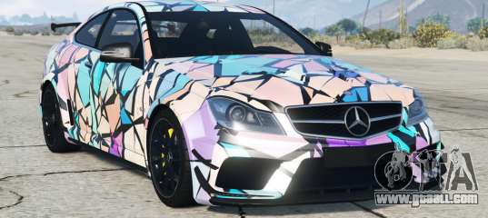 Mercedes-Benz C 63 AMG Black Series Coupe S11 for GTA 5