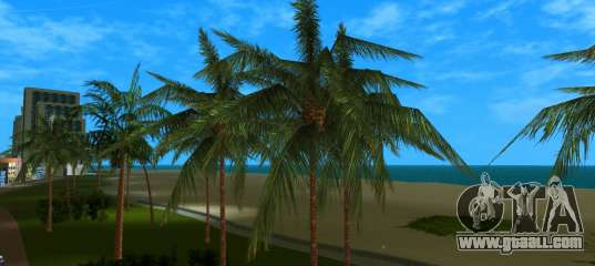 VCS Palm Trees (with HD Leaves) for GTA Vice City