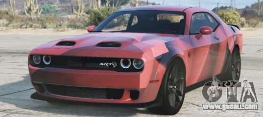 Dodge Challenger SRT Sanguine Brown for GTA 5