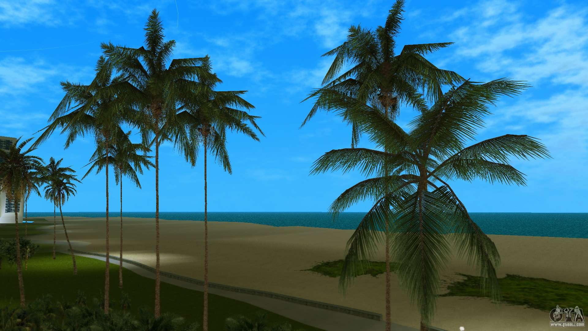 Vice City Realistic Palm Trees - GTA: Vice City