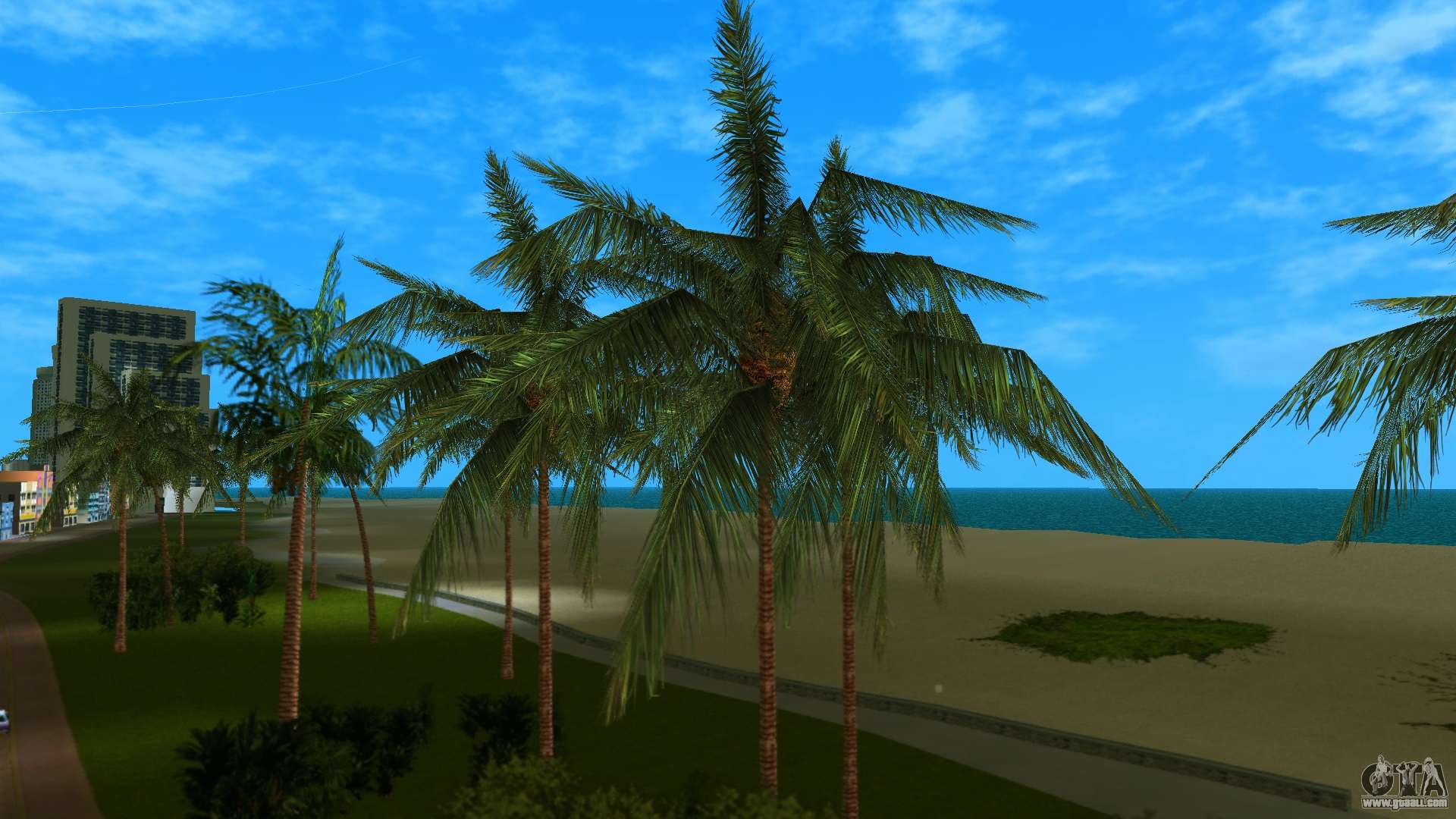 Vice City Realistic Palm Trees - GTA: Vice City