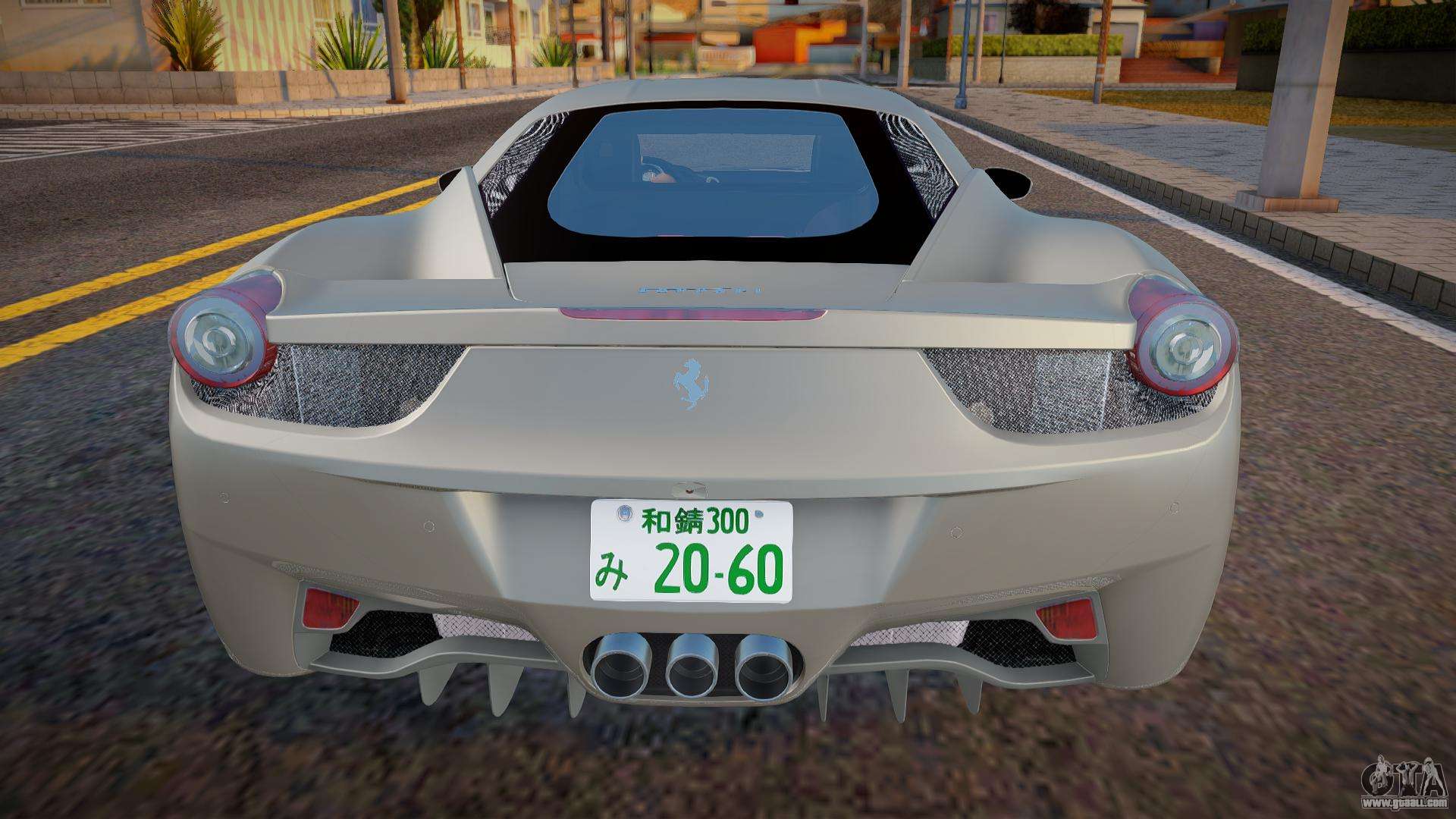 Download Ferrari 458 Italia - Police for GTA San Andreas