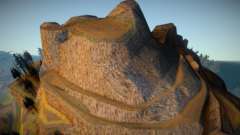 Retextured HD Mount Chiliad 1.0 for GTA San Andreas