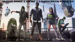 Watch Dogs 2 Menu and Loadscreen for GTA San Andreas