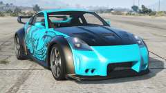 Nissan 370Z Veilside Turquoise Blue for GTA 5