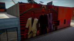 Tommy, Ken and Lance from Vice City Mural for GTA San Andreas