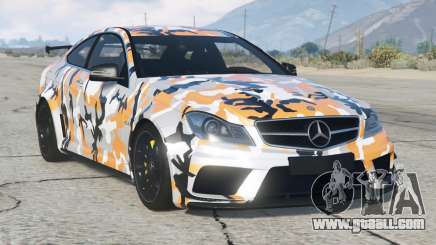 Mercedes-Benz C 63 AMG Black Series Coupe S6 for GTA 5