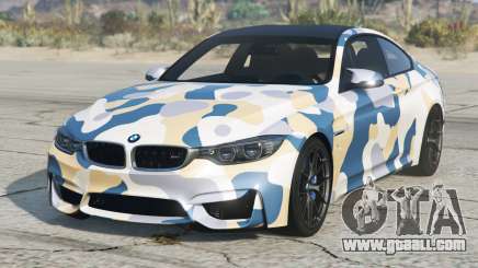 BMW M4 Coupe Munsell Blue for GTA 5