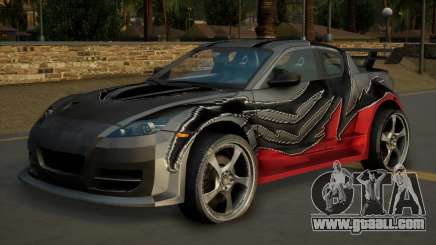 Mazda RX-8 from Need For Speed: Most Wanted for GTA San Andreas Definitive Edition