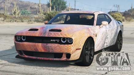 Dodge Challenger SRT Copper Red for GTA 5