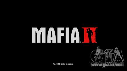 Main Menu And Loadscreens From Mafia II for GTA San Andreas