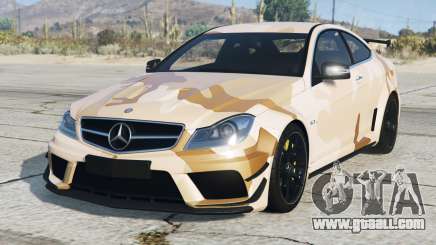 Mercedes-Benz C 63 AMG Almond for GTA 5