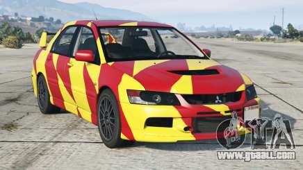 Mitsubishi Lancer Evolution IX Maximum Yellow for GTA 5