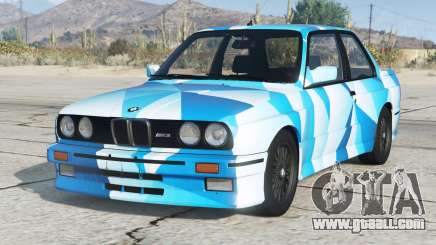 BMW M3 Coupe Process Cyan for GTA 5