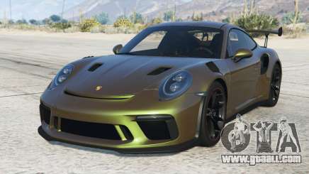 Porsche 911 GT3 RS (991) 2018 for GTA 5