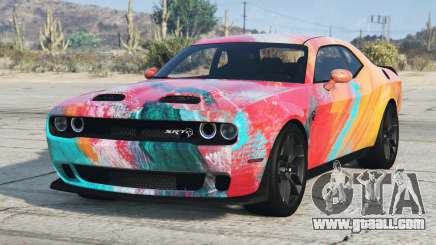 Dodge Challenger SRT Carnation for GTA 5