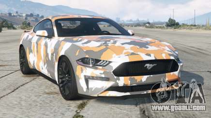 Ford Mustang GT Dark Peach for GTA 5