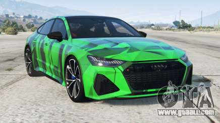 Audi RS 7 Sportback Generic Viridian for GTA 5