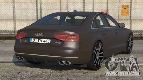 Audi A8 Unmarked Police