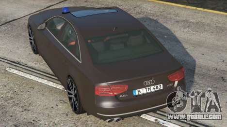 Audi A8 Unmarked Police