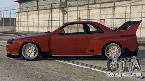 Nissan Skyline Antique Ruby