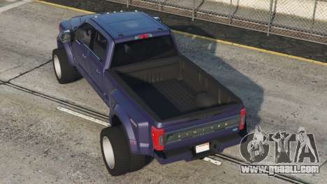 Ford F-450 Limited Purple Navy