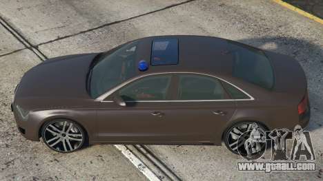 Audi A8 Unmarked Police