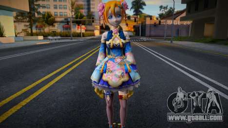 Honoka Love Live Recolor for GTA San Andreas