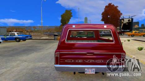 1972 Chevrolet C-10 Steel Hood Pick Up for GTA 4