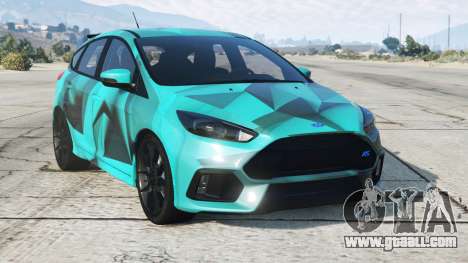 Ford Focus RS Munsell Blue